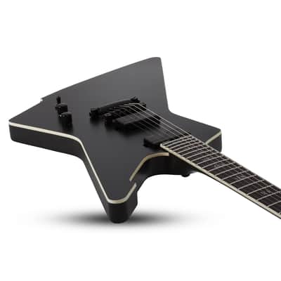 Schecter E-1 SLS Evil Twin Guitar w/ Fishman Fluence Pickups - Satin Black image 5