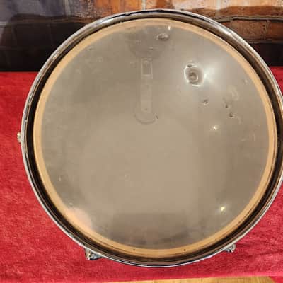 Vintage 1960s Rogers Spotlight 8x12" Rack Tom Drum Black Pearl Wrap image 10