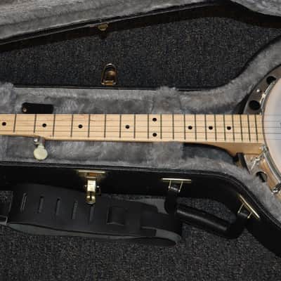 Deering Goodtime II 5-String Resonator Banjo with TKL case + strap used 1999-2008 Made in USA image 2