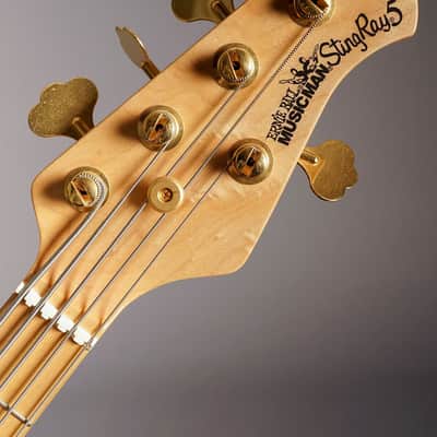 Music Man StingRay 5 2008 Ltd Ed Sequoia Gold | Reverb