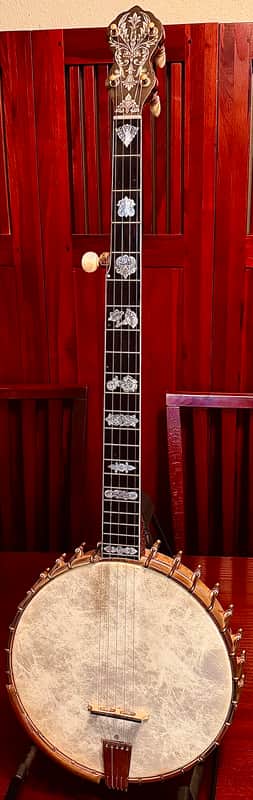 Vega Tubaphone No. 9 Openback Five String Banjo 1923 Maple image 1