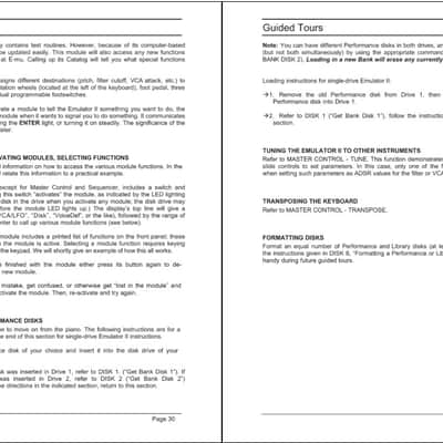 E-mu Systems Emulator II sampler Owner's Manual image 3