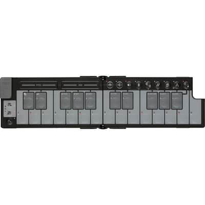 Korg nanoKEY Fold Slimline Foldable MIDI Keyboard Controller (Black) image 3