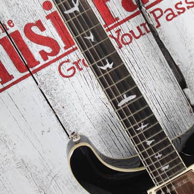 PRS SE Hollowbody Standard Piezo Electric Guitar Dog Hair Smokeburst with Case image 11