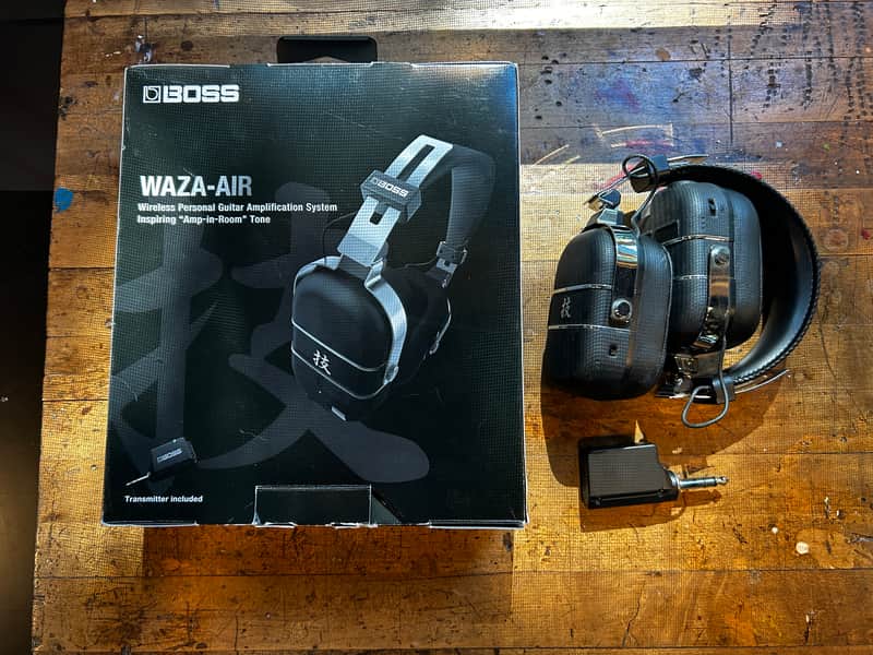 Boss WAZA-AIR Wireless Guitar Headphone Amp 2018 - Present - Black image 1