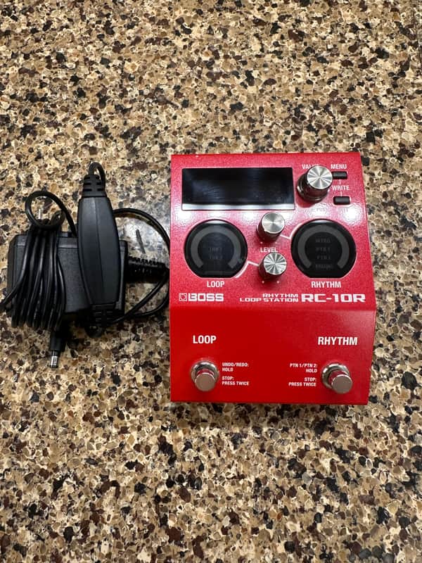 Boss RC-10R Rhythm Loop Station 2019 - Present - Red image 1