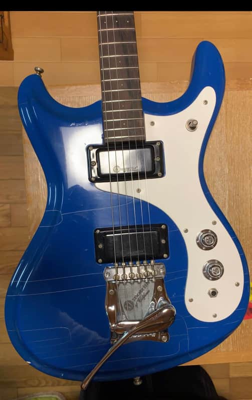 Mosrite Ventures Mark II 1965 blue image 1