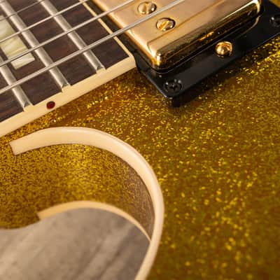 Gibson Custom 64 ES 335 Reissue VOS GH, Gold Sparkle | Demo image 10