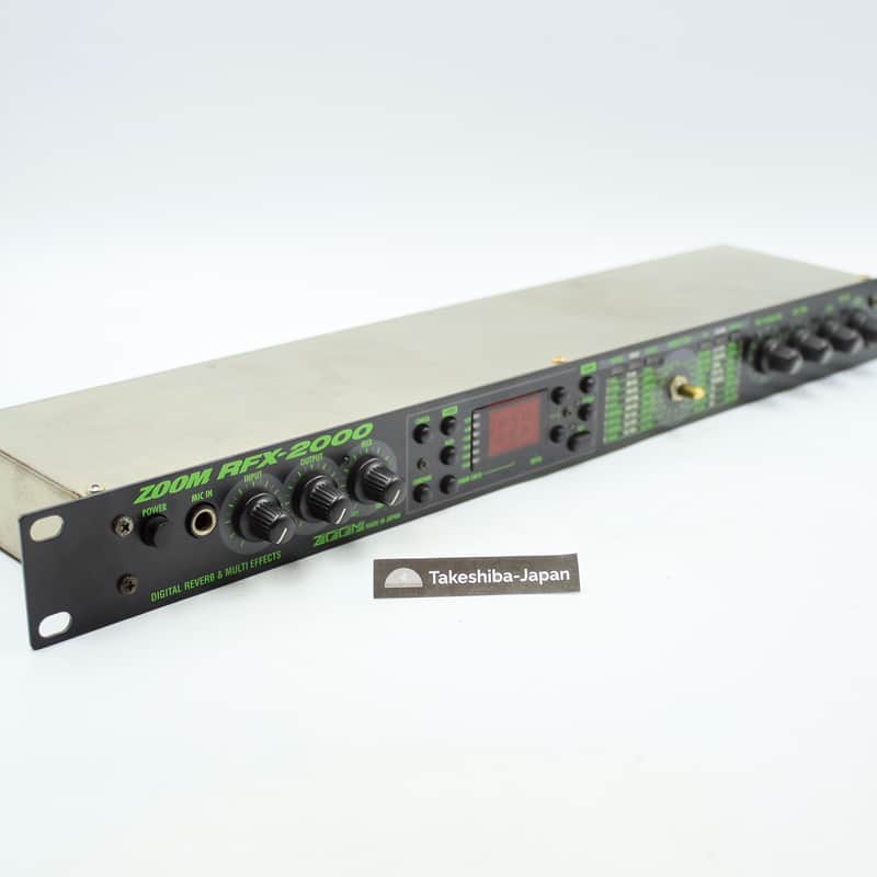 ZOOM RFX-2000 Digital Reverb & Multi Effects Made in Japan Guitar