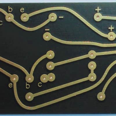 Arbiter Fuzz Face Iss.1. Replica PCB (Gold Plated) image 1