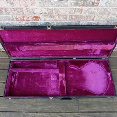 Vintage Early 1970's Gibson Les Paul Custom Electric Guitar Case! Rectangle, Purple Interior! image 1