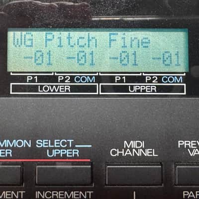 Roland PG-1000 Linear Synthesizer Programmer 1987 - 1990 - Black - Includes ready to install Ver 3.0 Eprom chip image 8