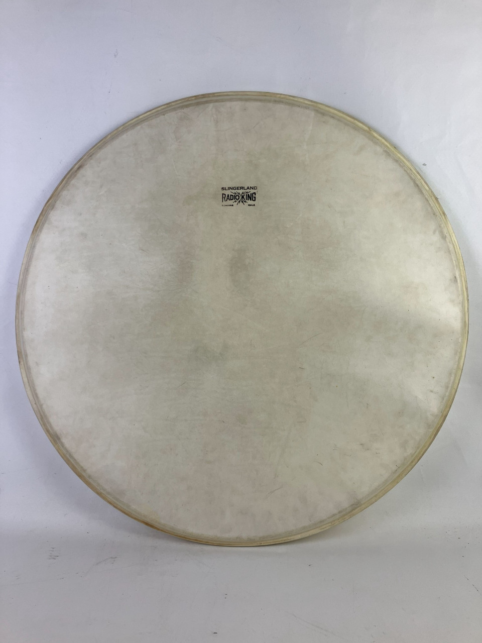 Slingerland 22"Radio King" Bass Drum Calf Skin Batter/Resonant Head Vintage 40s — main photograph