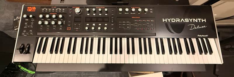ASM Hydrasynth Deluxe 2021 - Present - Black image 1