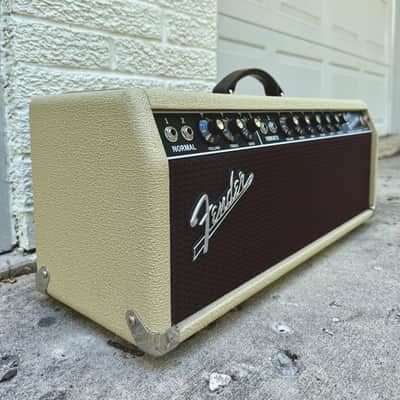 Fender Limited Edition '65 Reissue Deluxe Reverb Head - Blonde 2014–2016 - Blonde image 3
