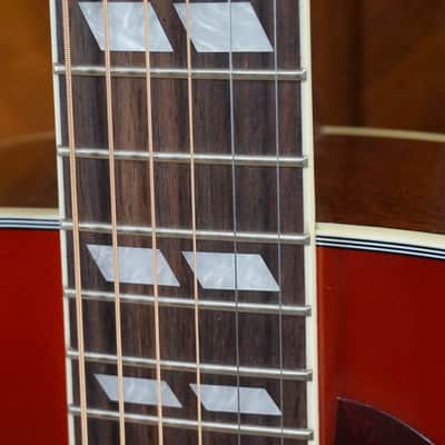 Stanford D-Bird E (Gibson Hummingbird copy) 2017 Sunburst image 8
