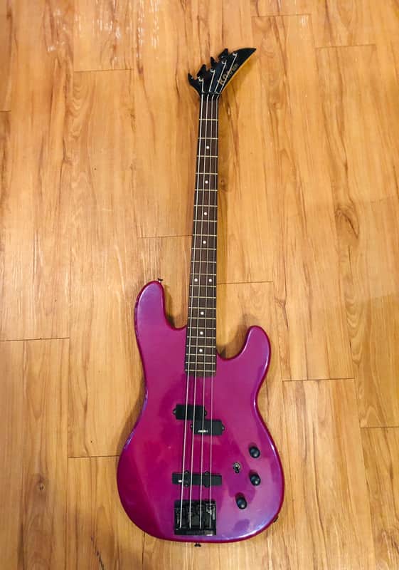 Kramer 710 P/J Bass 1988 Deep Purple image 1