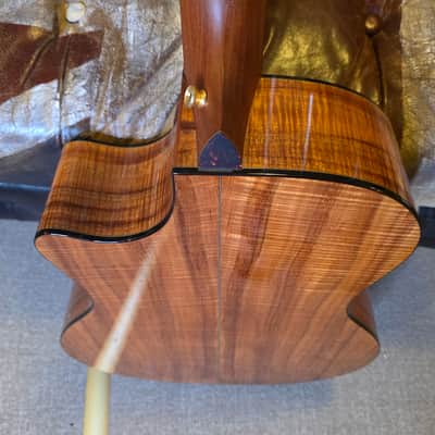 Taylor K-14 CE Koa AAAAA Flame Hawaiian Koa K14 K14ce GA Grand Auditorium Acoustic Guitar image 15