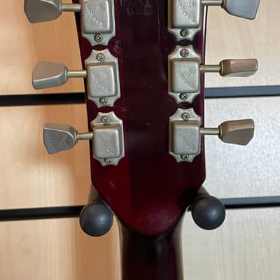 Gibson 1975 ES-335 TD Winered Split-Switch Flower Tuners Tarback PU´s Electric Guitar Case used image 8