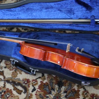 Josef Lorenz Luby (Schonbach) 4/4 Violin with Case & Bow image 5