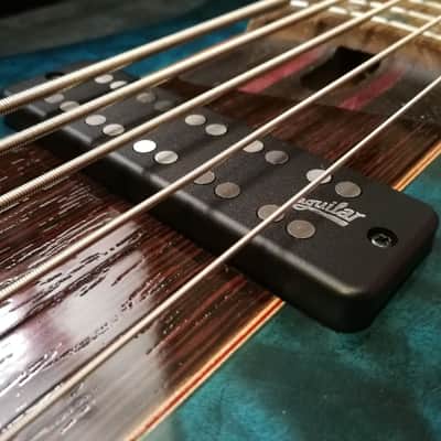 Ibanez SR2405W-CGL Premium E-Bass 5 String Caribbean Green Low Gloss + Premium Softcase image 8
