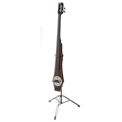 Fame UB-3 Electric Upright Bass Dark Brown - Electric Double Bass image 2