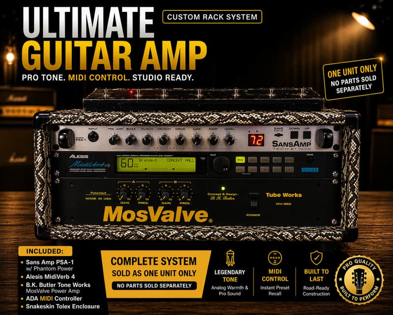 🔥 ULTIMATE PRO RACK GUITAR AMP RIG 🔥 image 1
