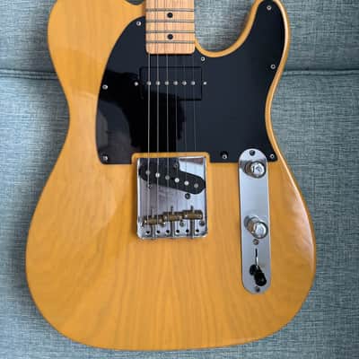 2013 MIM Fender FSR/Special Edition Deluxe Ash Tele, Case, Butterscotch Blonde, Upgraded image 1