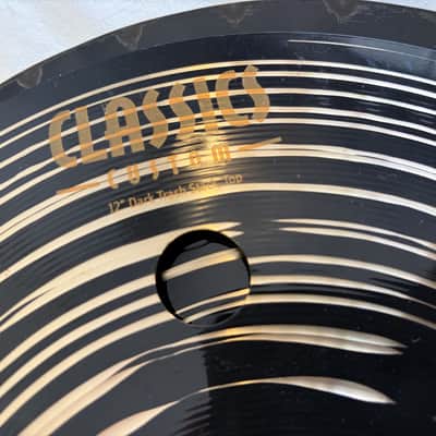 Meinl 12" Dark Trash Stack (Top + Bottom) image 2