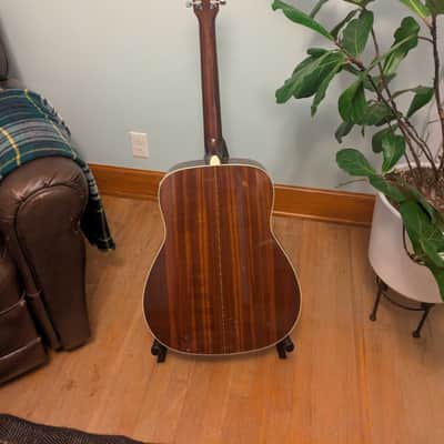 Yamaha FG-420A Natural Mahogany Acoustic Guitar image 9