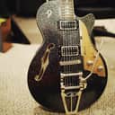 Duesenberg Starplayer TV Semi-Hollow Electric Guitar Black Sparkle