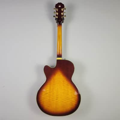 1995 Epiphone Joe Pass Emperor II Modified - Vintage Sunburst With OHSC image 6