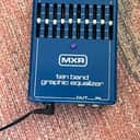 MXR MX-108 - 10 Band Graphic EQ - 18V + Blue LED