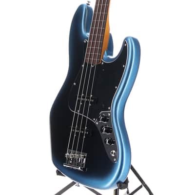 Fender Certified Pre-Owned American Professional II Jazz Bass Fretless, Rosewood Fingerboard, Dark Night (R11) (43146) image 4