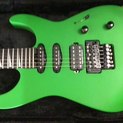 Jackson American Series Soloist SL3 2022 - Present - Satin Slime Green image 2