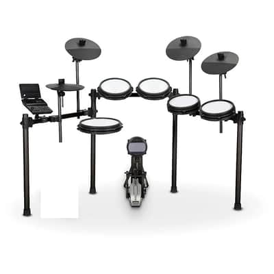 Expanded Electronic Drum Kit With Mesh Pads & Bluetooth image 3