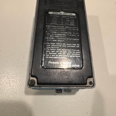 Boss CE-2 Long Dash Black Bottom Silver Screw 1980 - Blue image 4