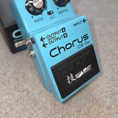Boss CE-2W Chorus Waza Craft 2016 - Present - Blue image 1