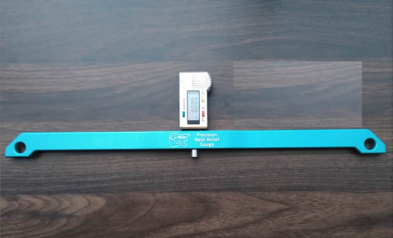 Digital Neck Relief Gauge - G-Tech Guitar Works imagen 1