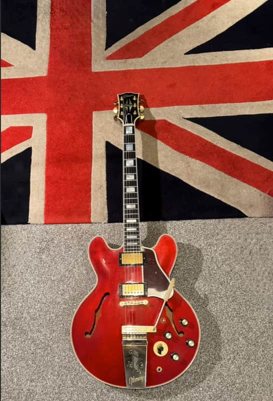 GIBSON 2010 CUSTOM SHOP ES 355 MONO VARITONE MAESTRO TAILPIECE ANTIQUE FADED CHERRY