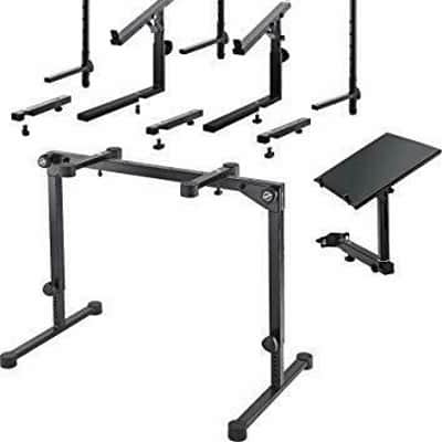 K&M 18820.019.55 Omega Pro Keyboard Table-Style Stand - German Made - Black image 2