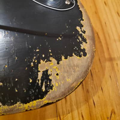 MJT Jazzmaster build 2026 - Aged black over sunburst image 5