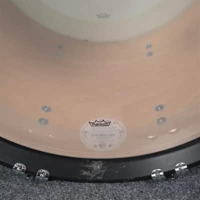Used Ludwig Classic Maple 3pc Downbeat Drum Set Black Pearl - Good image 8
