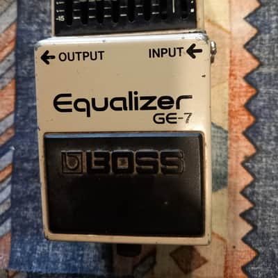 BOSS GE-7 グラフィックイコライザー 1981年日本製 Boss GE-7 Graphic EQ 1981 - 1992 Made In Japan | Reverb