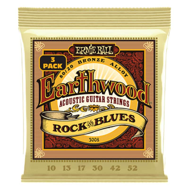 Ernie Ball Ernie Ball Earthwood 80/20 Bronze RnB Plain G 10-52...