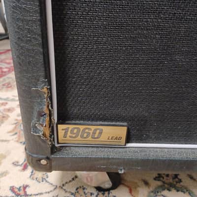 Marshall 1960A Lead 300-Watt 4x12" Angled Guitar Speaker Cabinet 1998 - Present - Black image 4