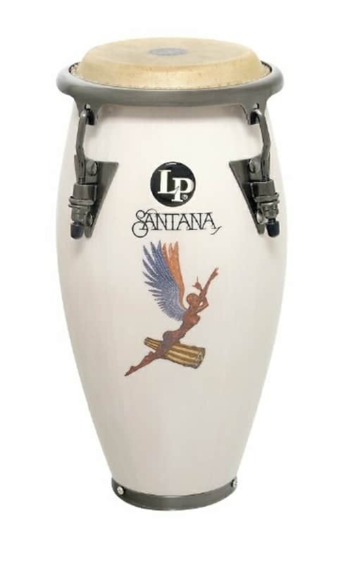 Latin Percussion Aspire Santana Abraxas Angel Mini White Conga image 1