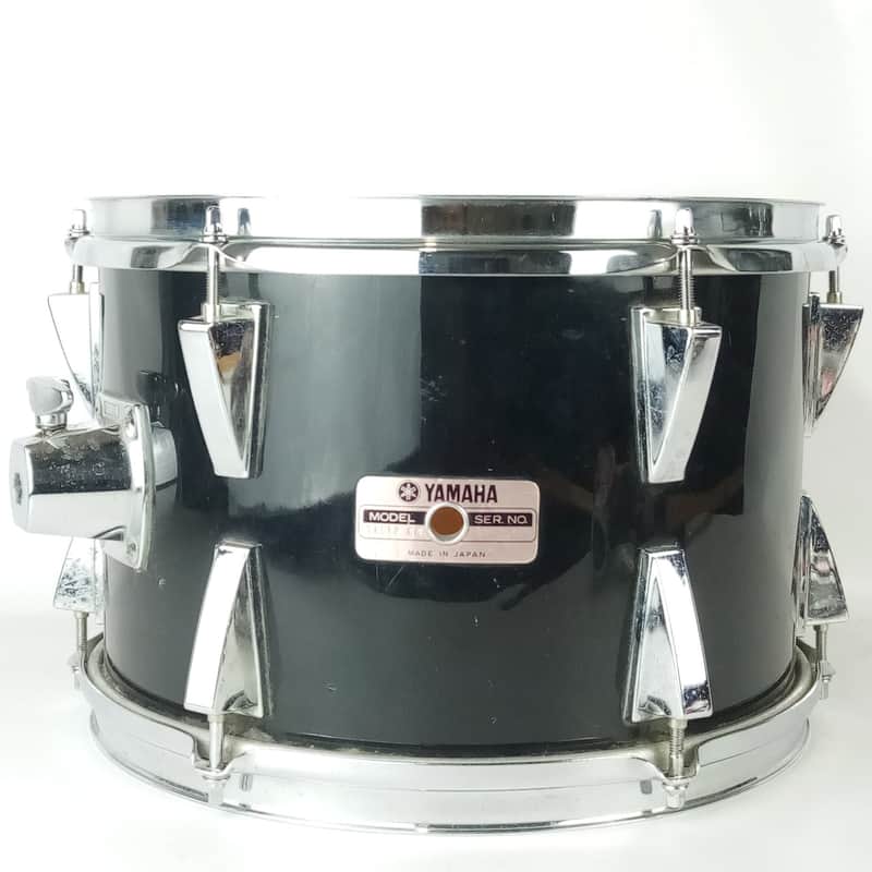 Yamaha 8x12"5000 Series Piano Black Stage Custom Tom Drum Vintage 80s Japan 5Ply image 1