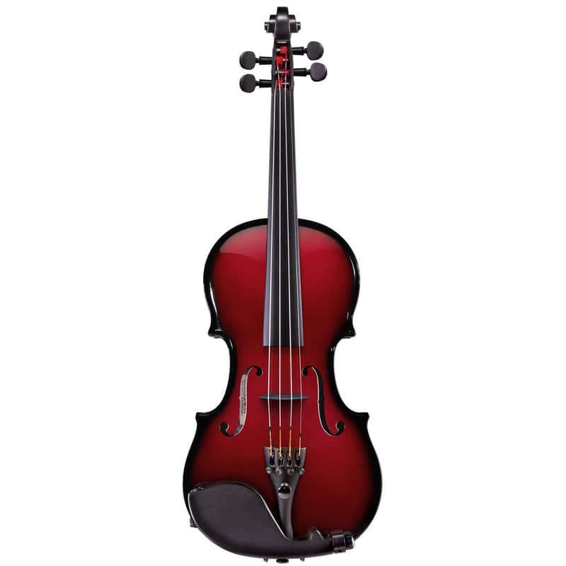 Glasser AEX Carbon Composite Acoustic Electric 4-String Violin 4/4 size 2020s Red image 1