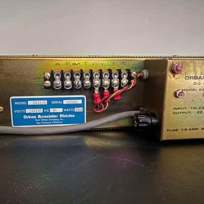 Orban 621B Dual Channel 4-Band Parametric Equalizer 1980s - Blue image 5